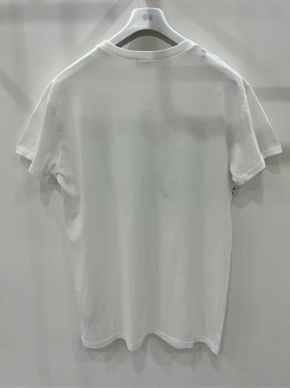 Dior Dior White Cotton Short Sleeve T-Shirt 0089 Size US XL / EU 56 / 4 - 2 Thumbnail