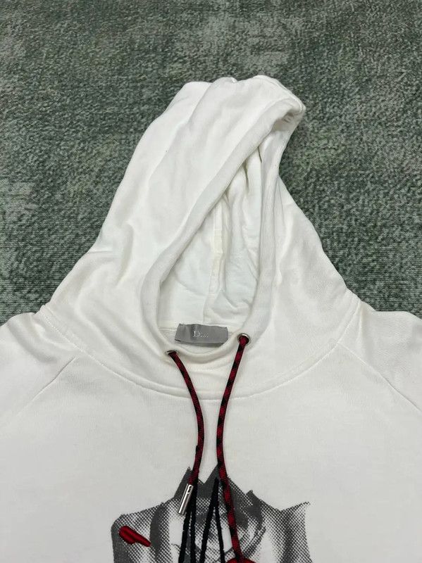 Dior Dior Men's White Cotton Embroidered Hoodie 0089 Size US M / EU 48-50 / 2 - 3 Thumbnail