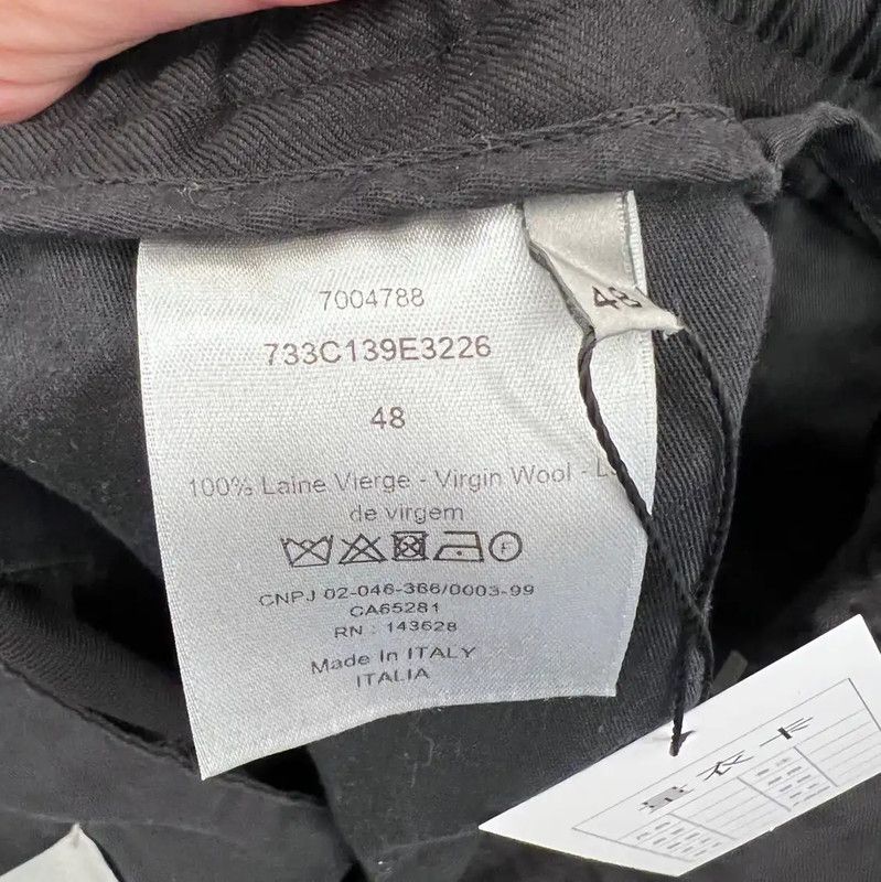 Dior Dior Black Nylon Casual Pants for Men 0089 Size US 38 / EU 54 - 4 Thumbnail