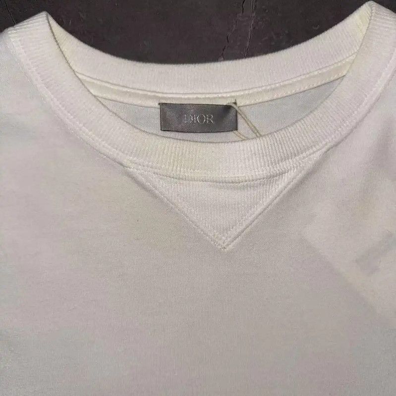 Dior Dior Men's White T-Shirt 0089 Size US M / EU 48-50 / 2 - 3 Thumbnail