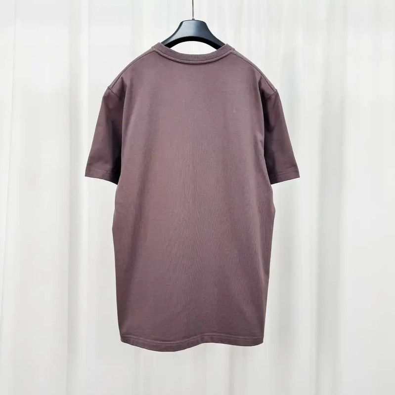 Dior Dior Men's Summer Brown Logo T-Shirt 0089 Size US M / EU 48-50 / 2 - 2 Thumbnail