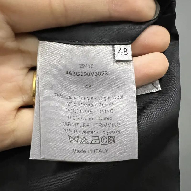 Dior Dior Spring Autumn Navy Cotton Long Sleeve Jacket 0089 Size US M / EU 48-50 / 2 - 4 Thumbnail