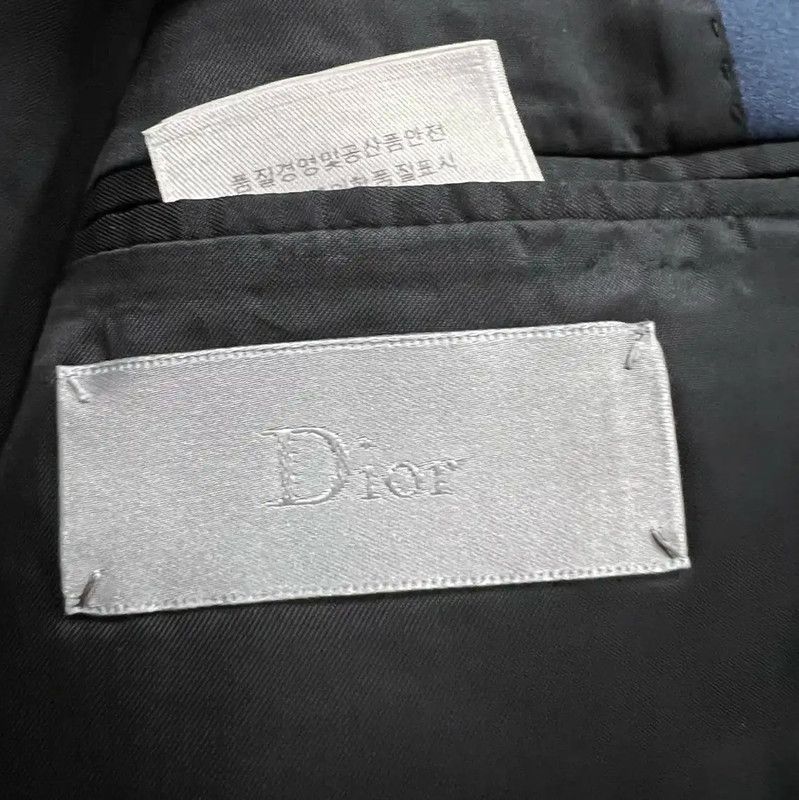 Dior Dior Spring Autumn Navy Cotton Long Sleeve Jacket 0089 Size US M / EU 48-50 / 2 - 3 Thumbnail