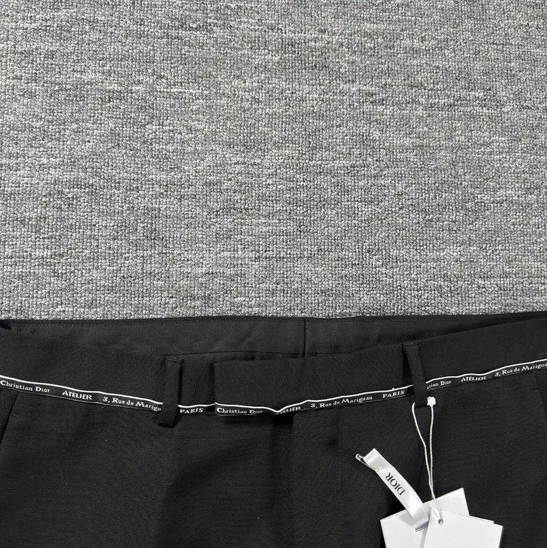 Dior Dior Black Cotton Casual Pants for Men 0089 Size US 36 / EU 52 - 6 Thumbnail