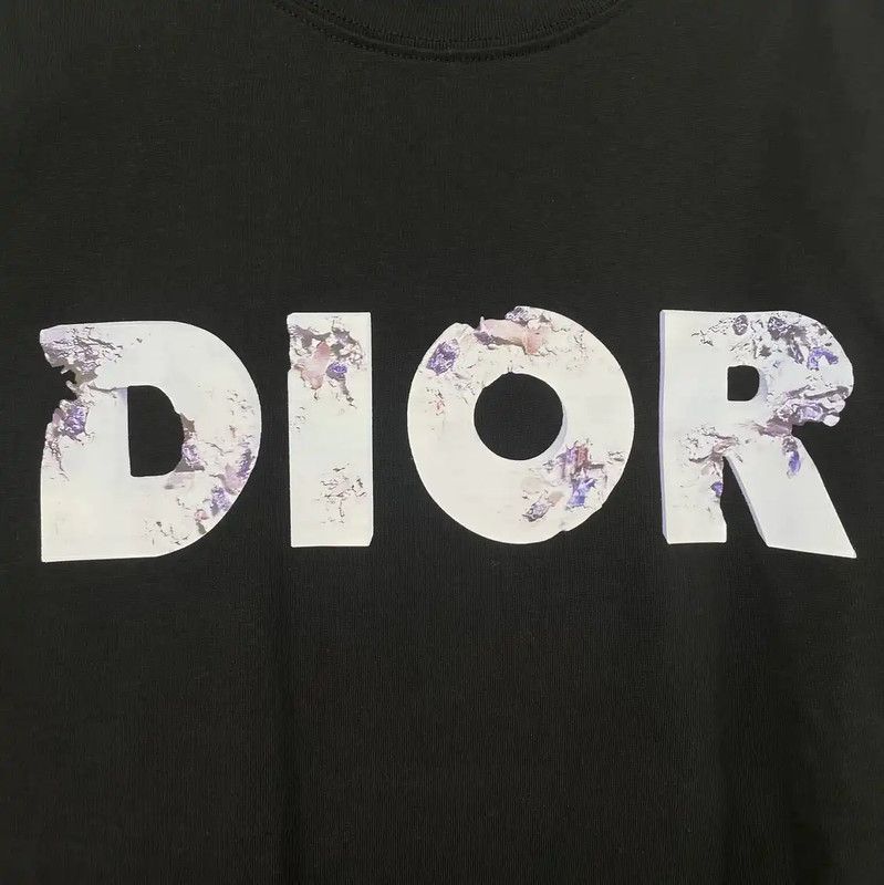 Dior Dior Black Cotton Summer Men's T-Shirt 0089 Size US XS / EU 42 / 0 - 3 Thumbnail