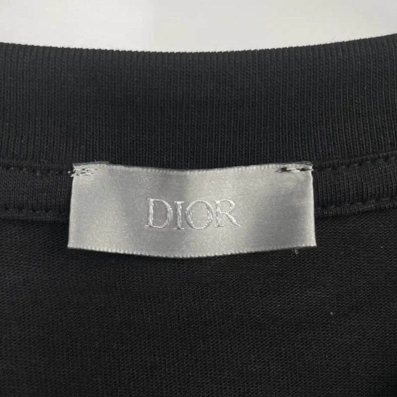Dior Dior Black Summer Cotton Short Sleeve T-Shirt 0089 Size US XXS / EU 40 - 4 Thumbnail