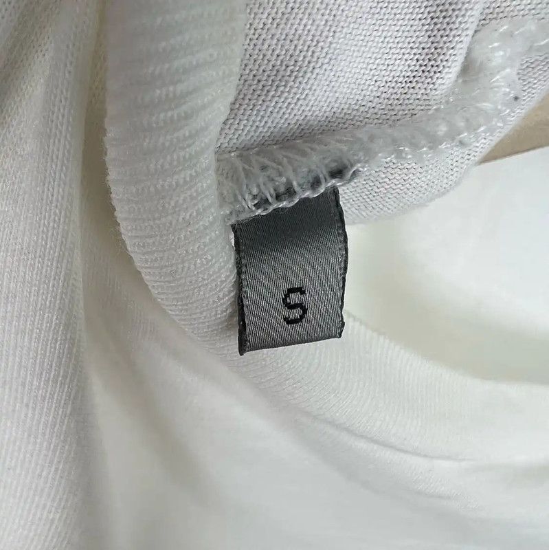 Dior Dior White Cotton Long Sleeve T-Shirt 0089 Size US S / EU 44-46 / 1 - 4 Thumbnail