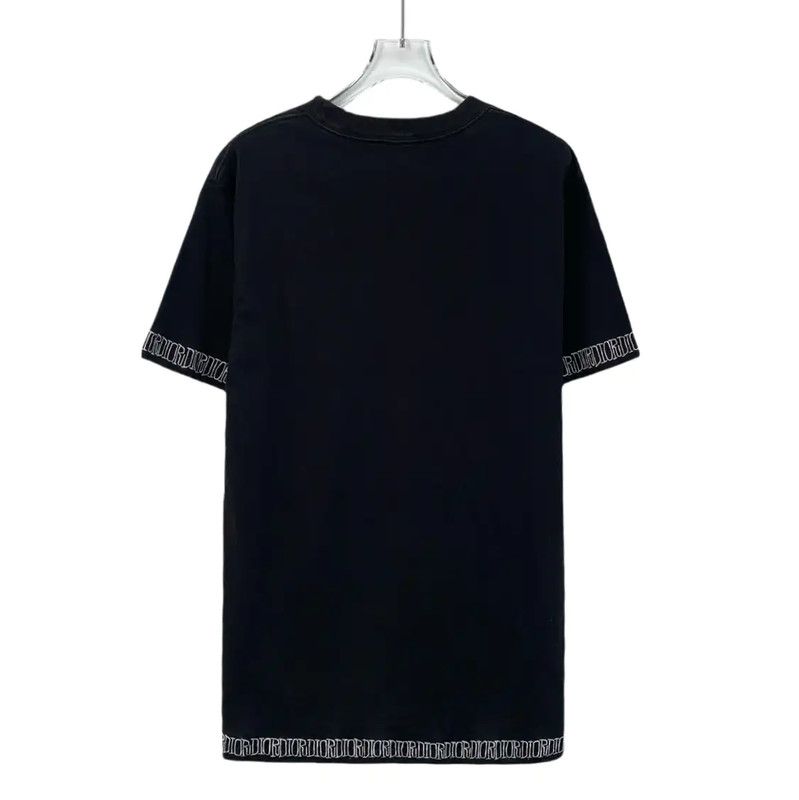 Dior Dior Black Cotton Men's T-Shirt 0089 Size US S / EU 44-46 / 1 - 2 Thumbnail