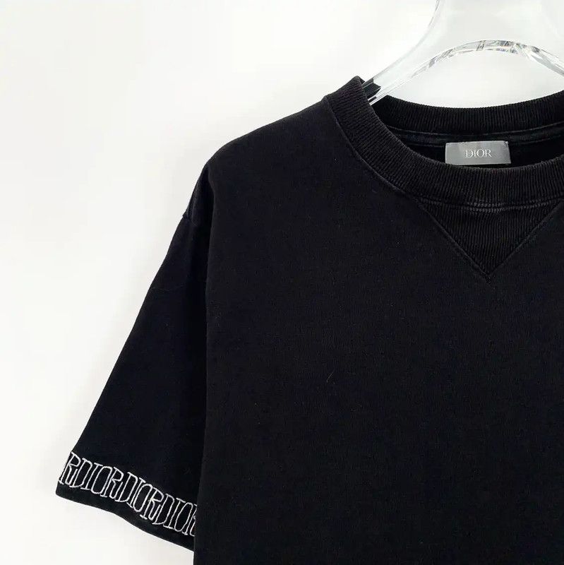 Dior Dior Black Cotton Men's T-Shirt 0089 Size US S / EU 44-46 / 1 - 3 Thumbnail