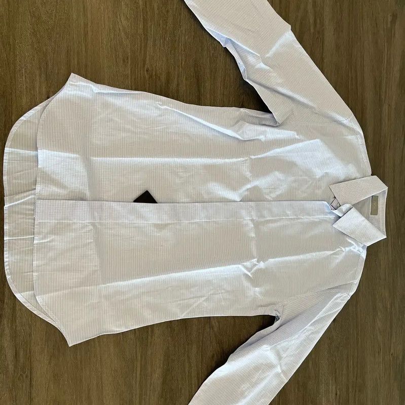 Dior Dior Light Blue Cotton Men's Shirt 0089 Size US S / EU 44-46 / 1 - 5 Thumbnail