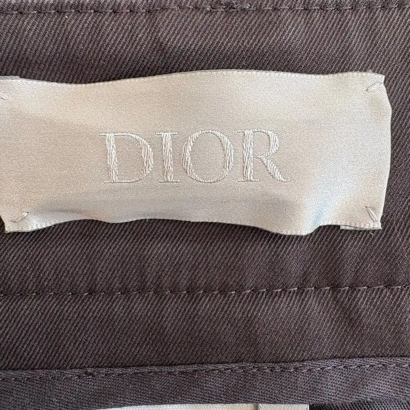 Dior Dior Casual Black Cotton Pants for Men 0089 Size US 42 / EU 58 - 4 Thumbnail