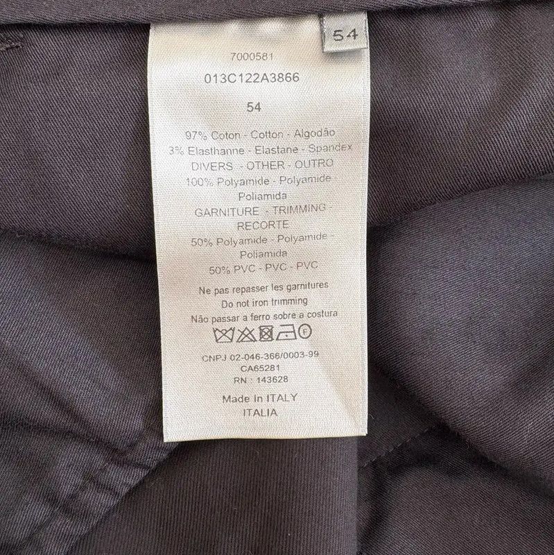 Dior Dior Casual Black Cotton Pants for Men 0089 Size US 42 / EU 58 - 5 Thumbnail