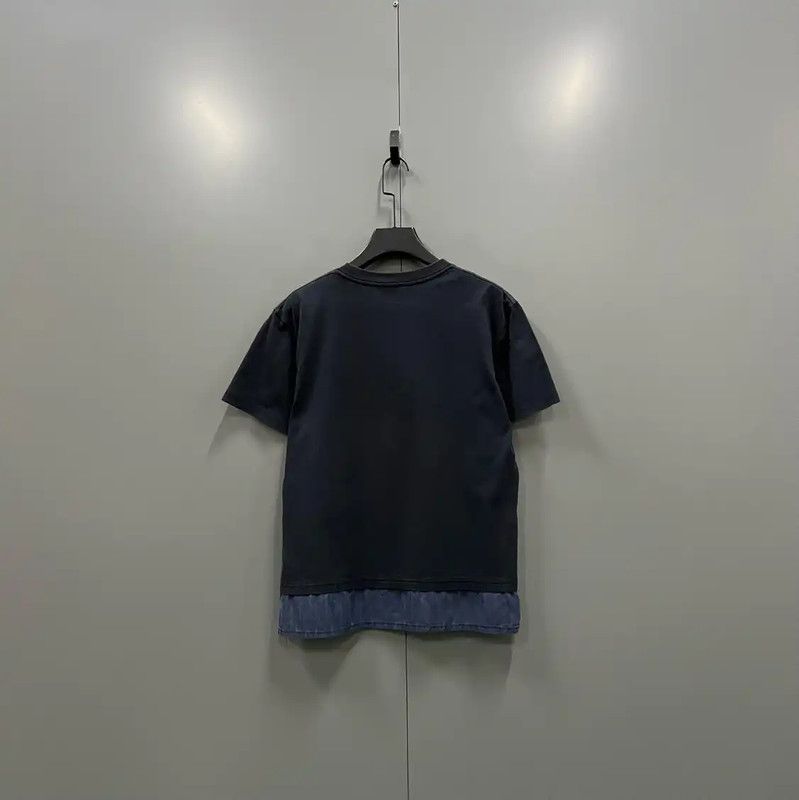 Dior Dior Summer Navy Blue Men’s Short Sleeve T-Shirt 0089 Size US S / EU 44-46 / 1 - 3 Thumbnail
