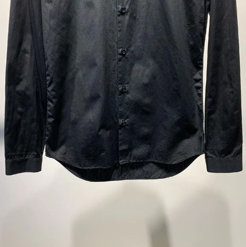 Dior Dior Black Cotton Long Sleeve Shirt 0089 Size US M / EU 48-50 / 2 - 4 Thumbnail