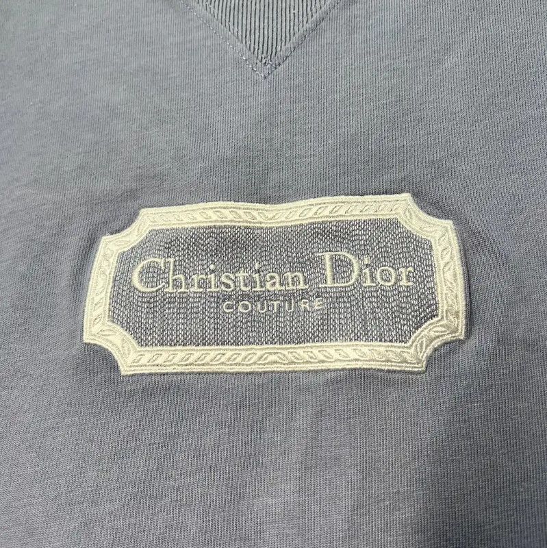 Dior Dior Summer Light Blue Cotton Blend T-Shirt 0089 Size US XL / EU 56 / 4 - 4 Thumbnail