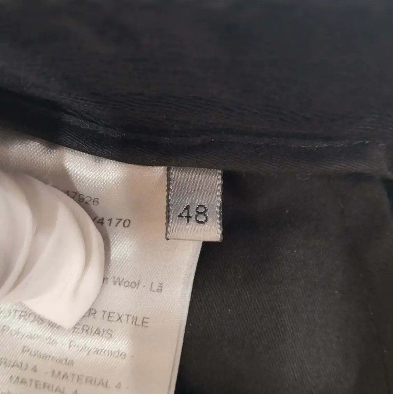Dior Dior Men's Casual Black Cotton Pants 0089 Size US 32 / EU 48 - 6 Thumbnail