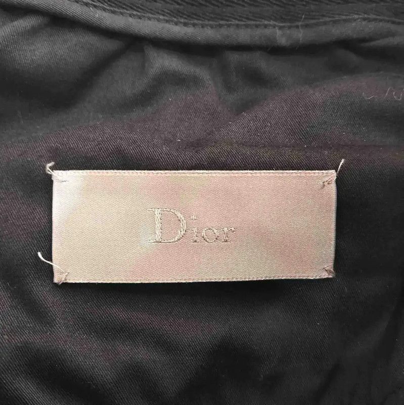 Dior Dior Men's Casual Black Cotton Pants 0089 Size US 32 / EU 48 - 4 Thumbnail