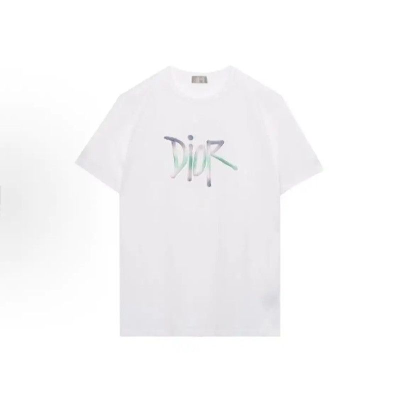 Dior Dior White Cotton Men's T-shirt 0089 Size US L / EU 52-54 / 3 - 6 Thumbnail