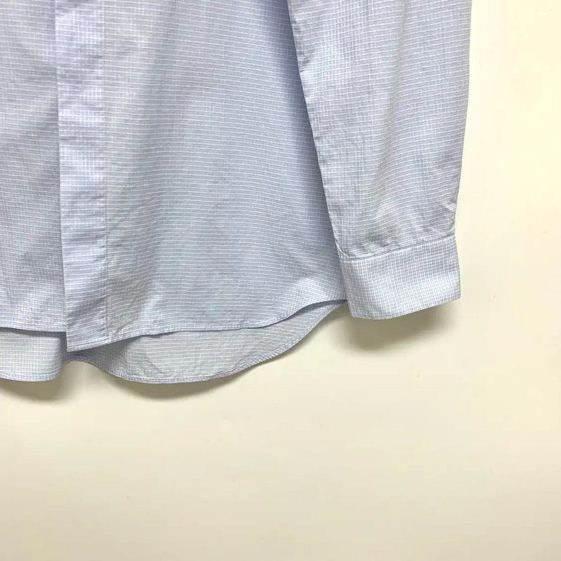 Dior Dior Blue Cotton Long Sleeve Shirt 0089 Size US M / EU 48-50 / 2 - 6 Thumbnail