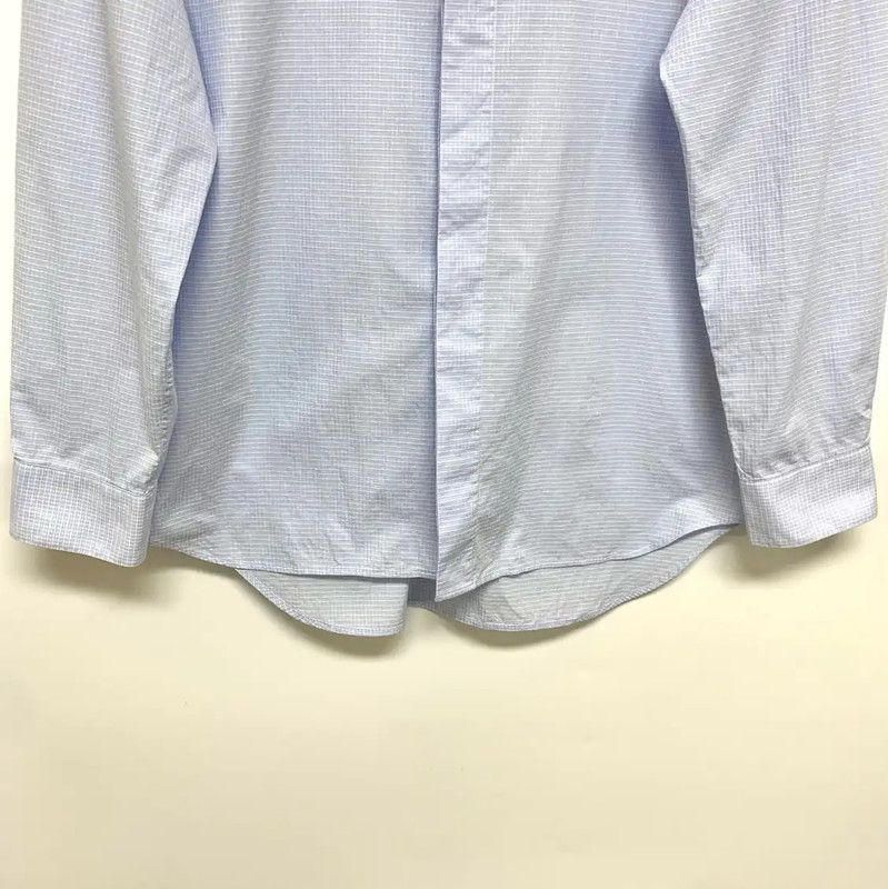 Dior Dior Blue Cotton Long Sleeve Shirt 0089 Size US M / EU 48-50 / 2 - 4 Thumbnail