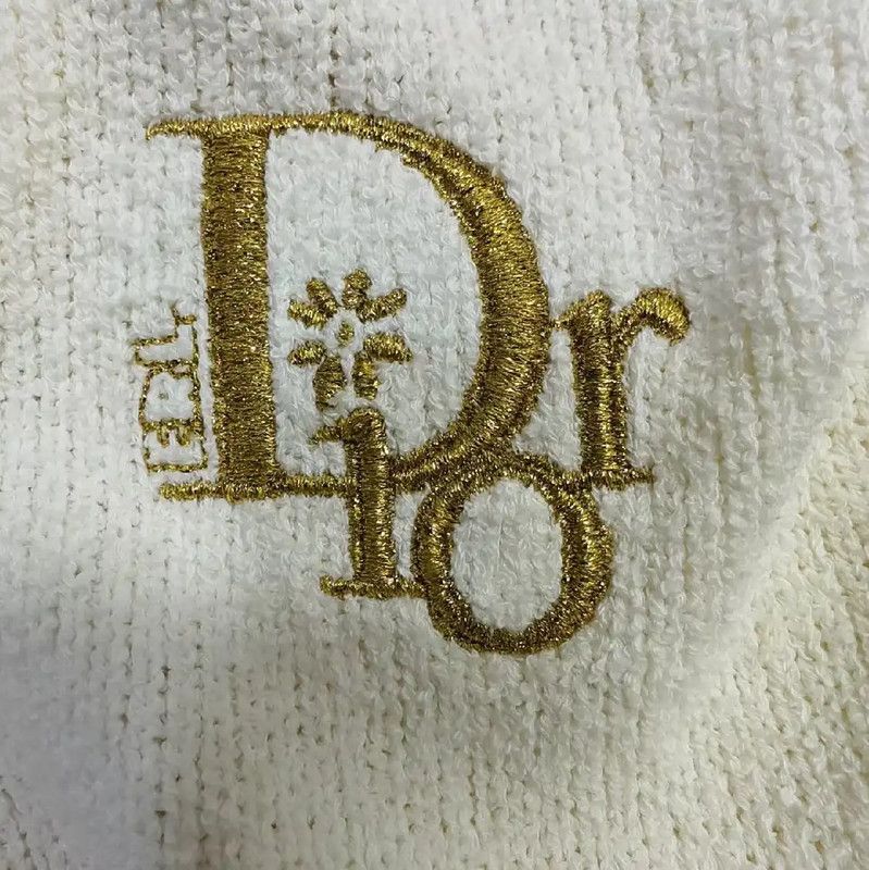 Dior Dior Men's Cream Wool Pullover Sweater 0089 Size US S / EU 44-46 / 1 - 3 Thumbnail