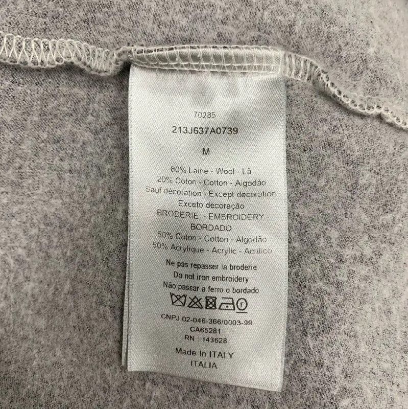 Dior Dior White Leather Men's T-Shirt M Size 0089 Size US M / EU 48-50 / 2 - 4 Thumbnail