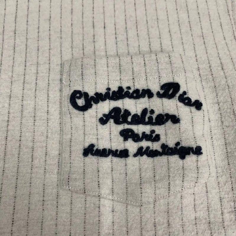 Dior Dior White Leather Men's T-Shirt M Size 0089 Size US M / EU 48-50 / 2 - 3 Thumbnail