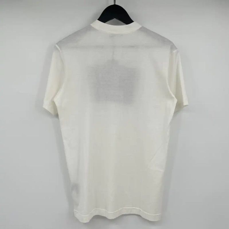 Dior Dior Summer White Short Sleeve T-Shirt 0089 Size US S / EU 44-46 / 1 - 2 Thumbnail