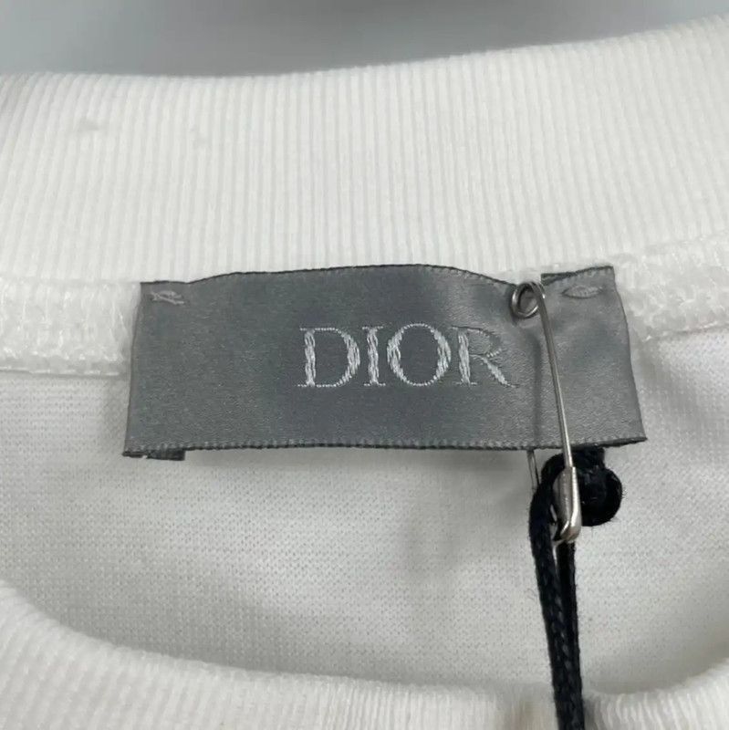 Dior Dior Summer White Short Sleeve T-Shirt 0089 Size US S / EU 44-46 / 1 - 3 Thumbnail