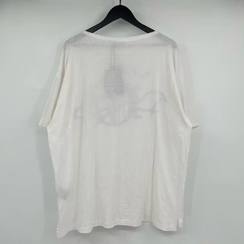 Dior Dior Summer White Cotton Short Sleeve T-Shirt 0089 Size US XL / EU 56 / 4 - 2 Thumbnail