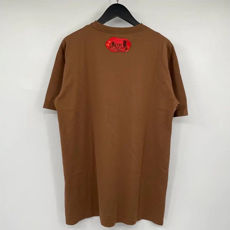 Dior Dior Brown Cotton Graphic T-Shirt for Men 0089 Size US XXL / EU 58 / 5 - 2 Thumbnail