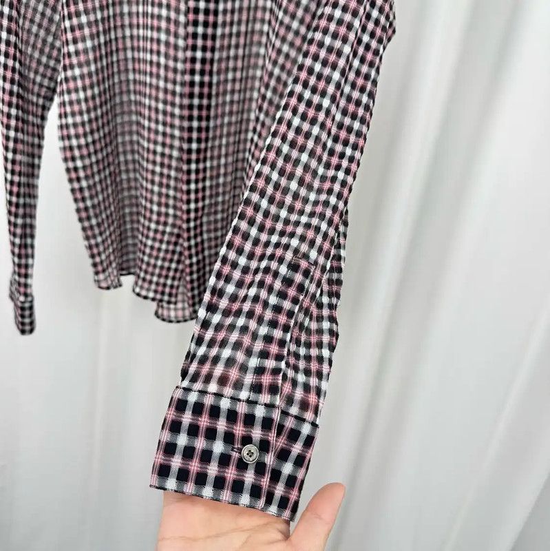Dior Dior Men's Long Sleeve Checkered Shirt 0089 Size US M / EU 48-50 / 2 - 4 Thumbnail