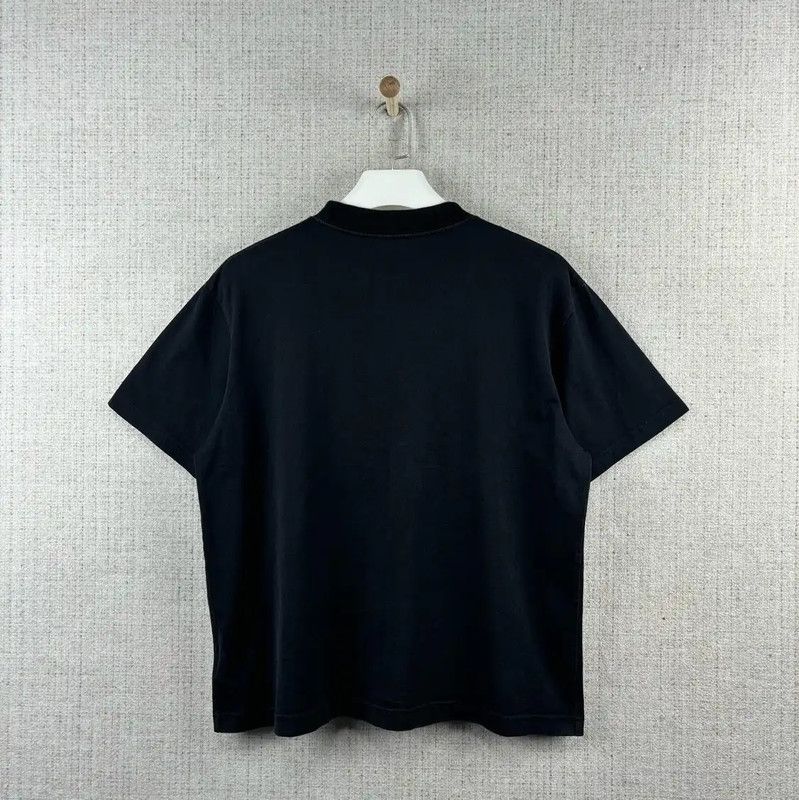 Dior Dior Men's Embroidered Logo T-Shirt in Black 0089 Size US L / EU 52-54 / 3 - 2 Thumbnail