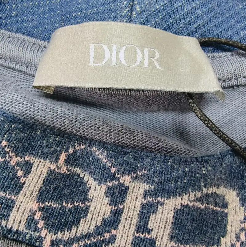 Dior Dior Blue Cotton Men's T-Shirt 0089 Size US S / EU 44-46 / 1 - 3 Thumbnail