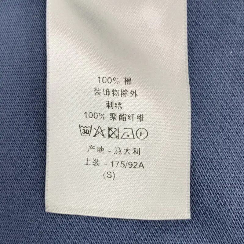 Dior Dior Men's Blue Cotton T-Shirt 0089 Size US S / EU 44-46 / 1 - 9 Thumbnail
