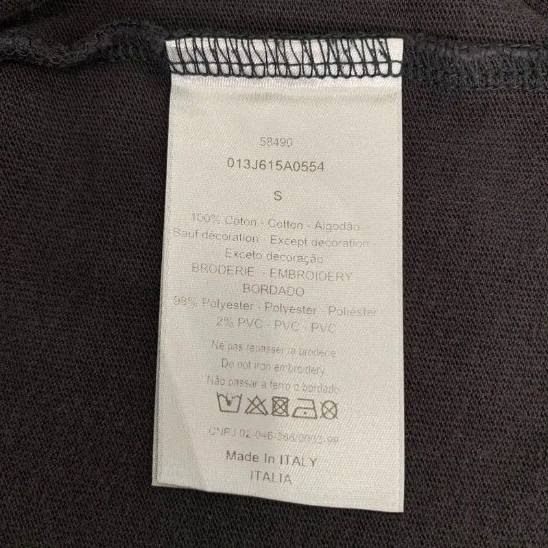 Dior Dior Black Cotton Men's T-Shirt 0089 Size US S / EU 44-46 / 1 - 8 Thumbnail