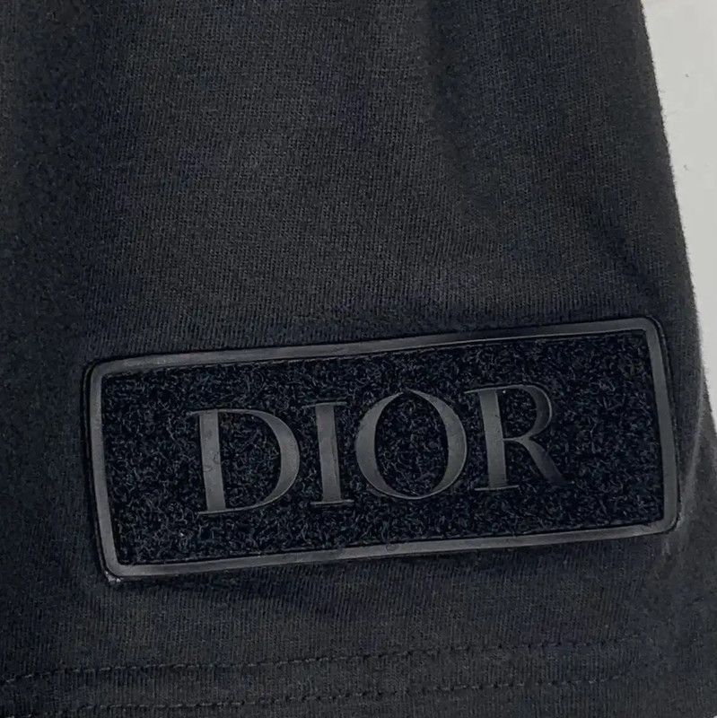 Dior Dior Black Cotton Men's T-shirt 0089 Size US M / EU 48-50 / 2 - 5 Thumbnail