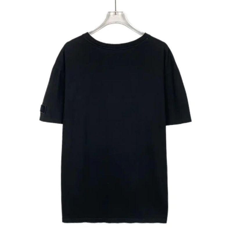 Dior Dior Black Cotton Men's T-shirt 0089 Size US M / EU 48-50 / 2 - 2 Thumbnail