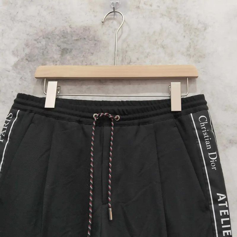 Dior Dior Black Cotton Casual Pants for Men 0089 Size US 34 / EU 50 - 6 Thumbnail