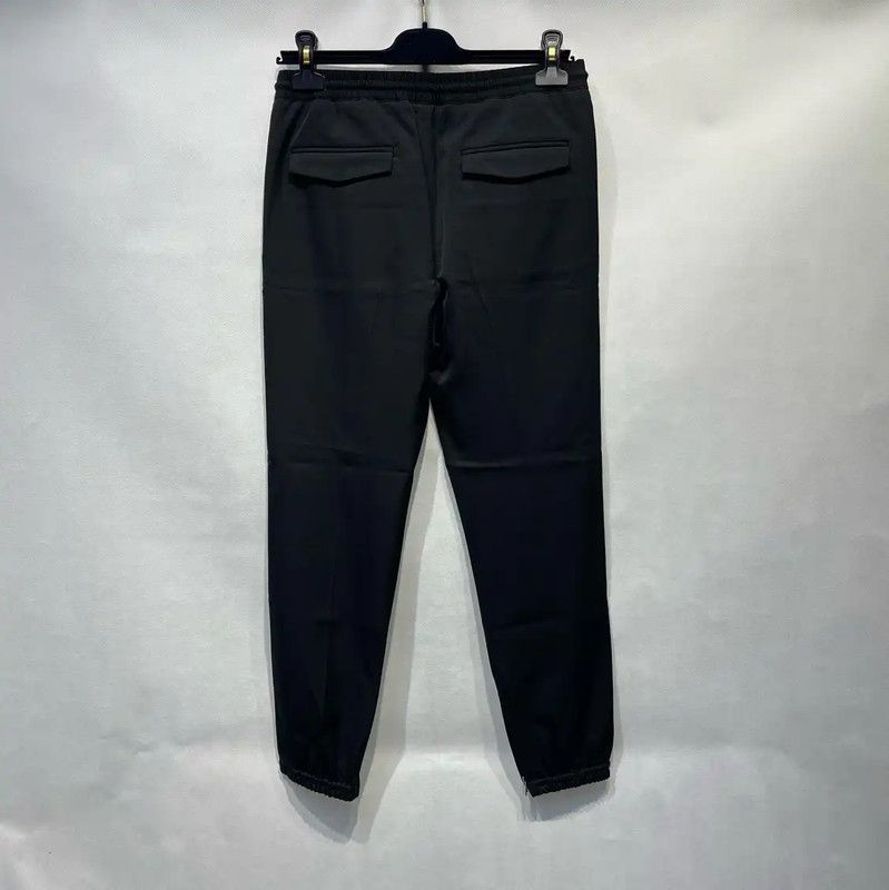 Dior Dior Black Wool Casual Pants for Men 0089 Size US 26 / EU 42 - 2 Thumbnail