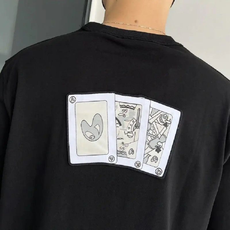 Dior Dior Black Cotton Short Sleeve Men's T-Shirt 0089 Size US S / EU 44-46 / 1 - 8 Thumbnail