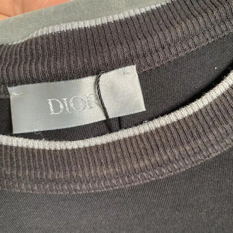 Dior Dior Black Cotton Short Sleeve Men's T-Shirt 0089 Size US S / EU 44-46 / 1 - 3 Thumbnail