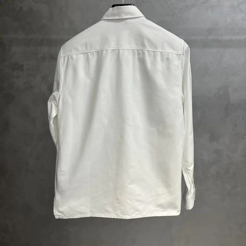 Dior White Cotton Men's Shirt 0089