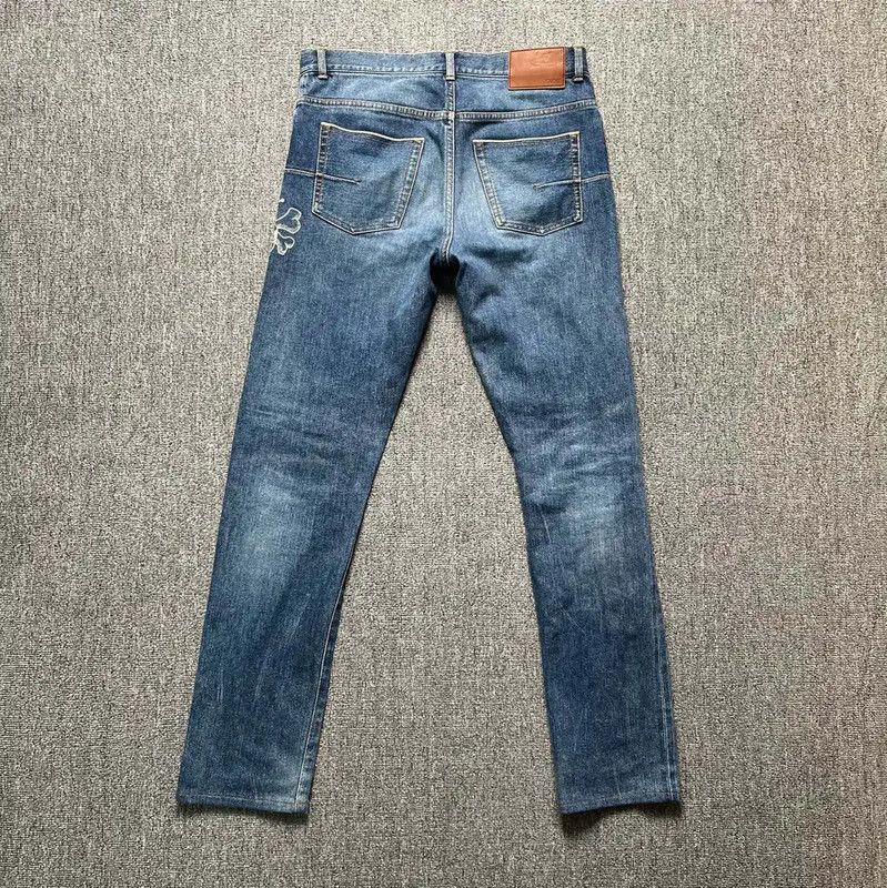 Dior Dior Blue Cotton Casual Pants for Men 0089 Size US 32 / EU 48 - 2 Thumbnail
