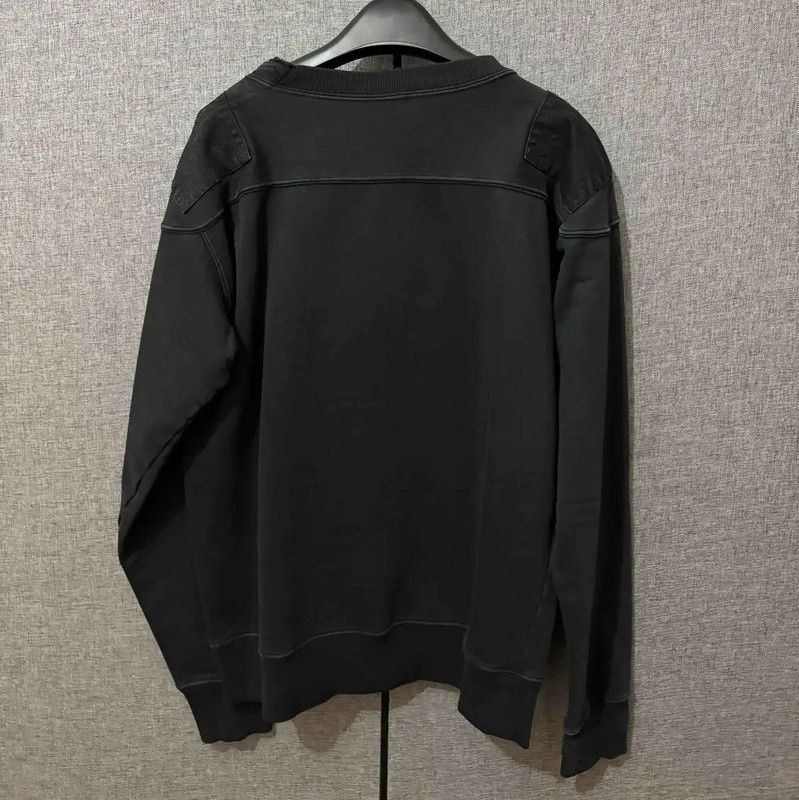 Dior Dior Black Cotton Embroidered Logo Sweatshirt 0089 Size US XS / EU 42 / 0 - 2 Thumbnail