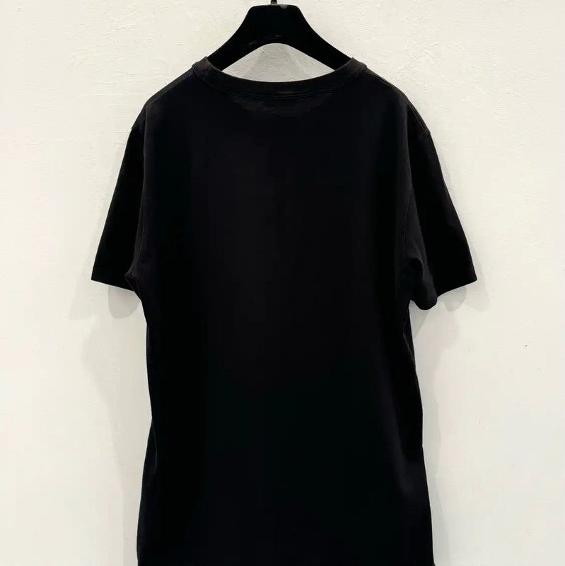 Dior Dior Black Cotton Men's T-Shirt 0089 Size US M / EU 48-50 / 2 - 2 Thumbnail