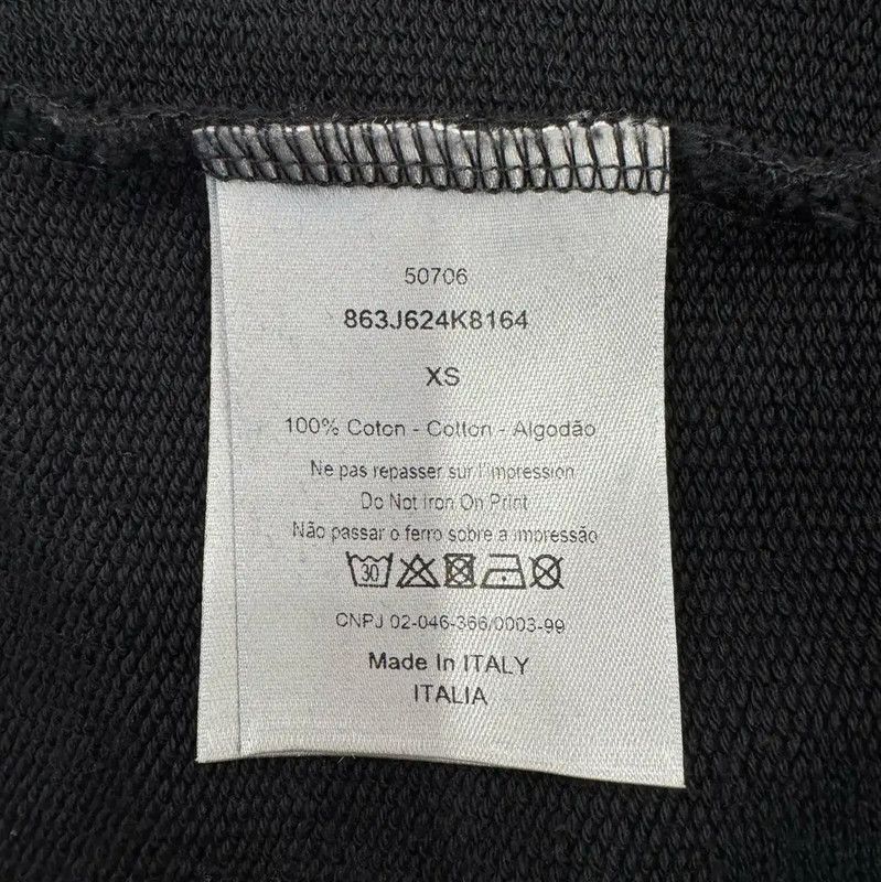Dior Dior Black Cotton Men's Hoodie 0089 Size US XS / EU 42 / 0 - 5 Thumbnail