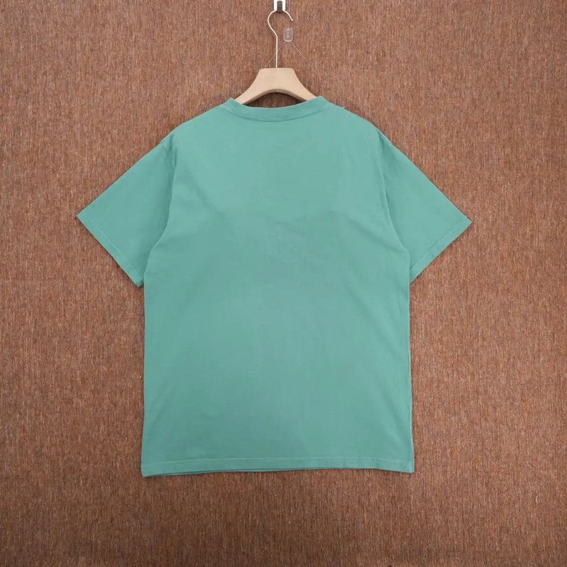Dior Dior Green Logo Embroidered Short Sleeve T-Shirt 0089 Size US L / EU 52-54 / 3 - 2 Thumbnail
