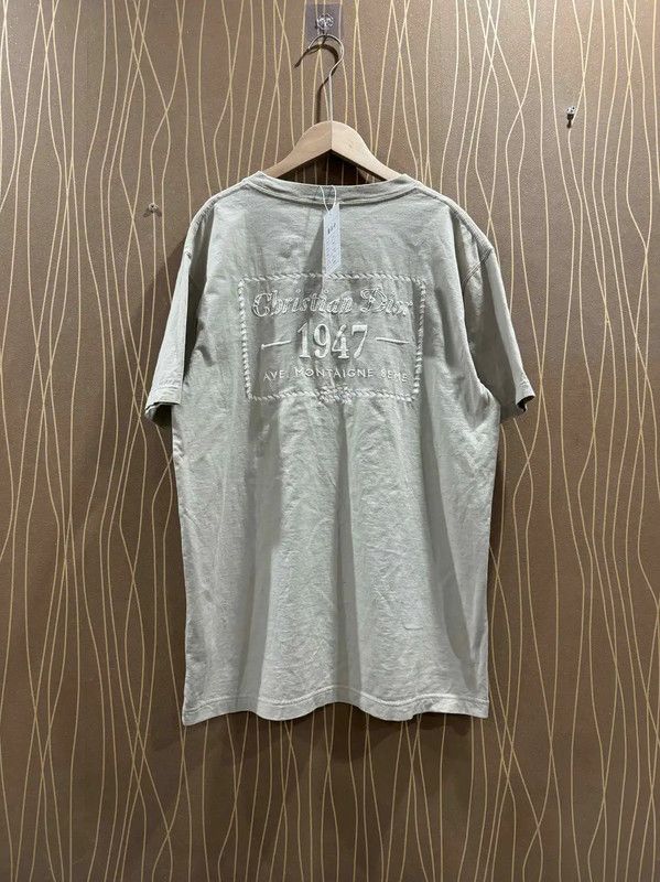 Dior Dior Beige Cotton Men's T-Shirt 0089 Size US M / EU 48-50 / 2 - 2 Thumbnail