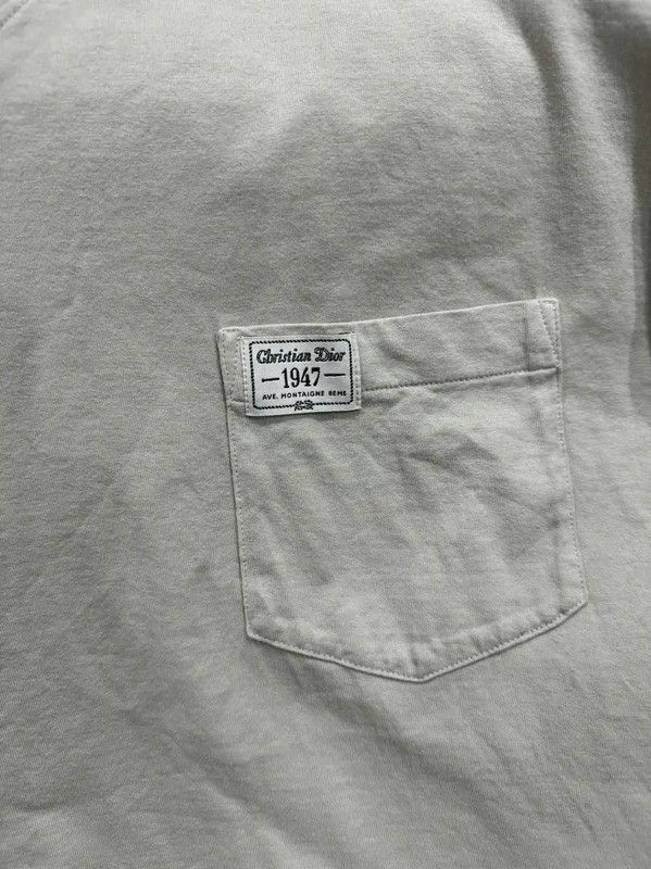 Dior Dior Beige Cotton Men's T-Shirt 0089 Size US M / EU 48-50 / 2 - 4 Thumbnail